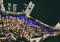 El port d´Eivissa implanta a la Marina una zona d´aparcament tarifat de caràcter provisional  