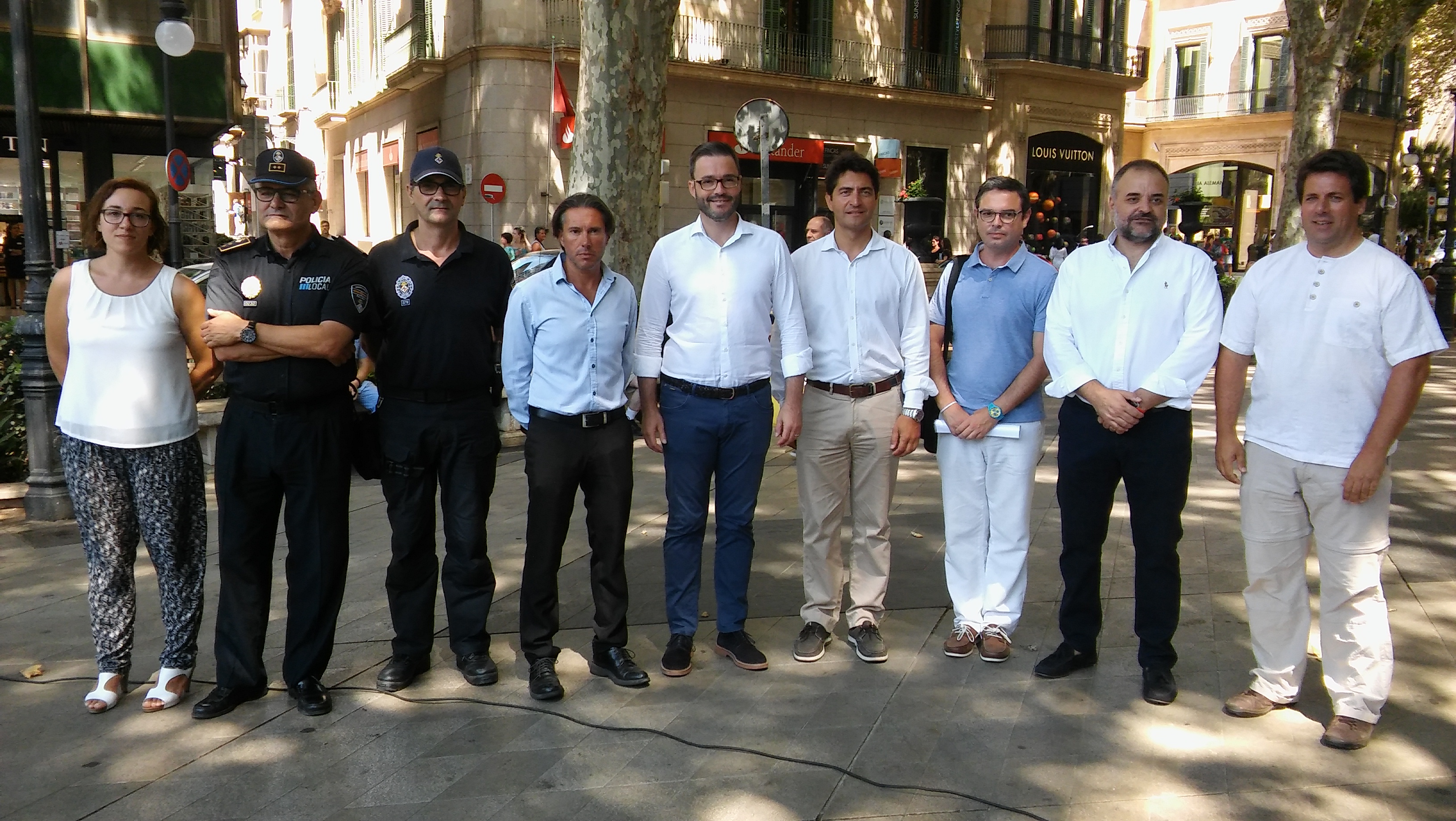 Die APB kollaboriert bei der Installation des öffentlichen W-LAN Netzes in Palma