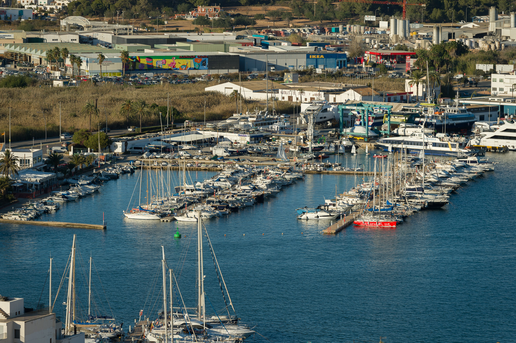 La APB otorga la autorización para la gestión de una instalación náutica para pequeñas y medianas esloras en el puerto de Eivissa a Puertos y Litorales Sostenibles