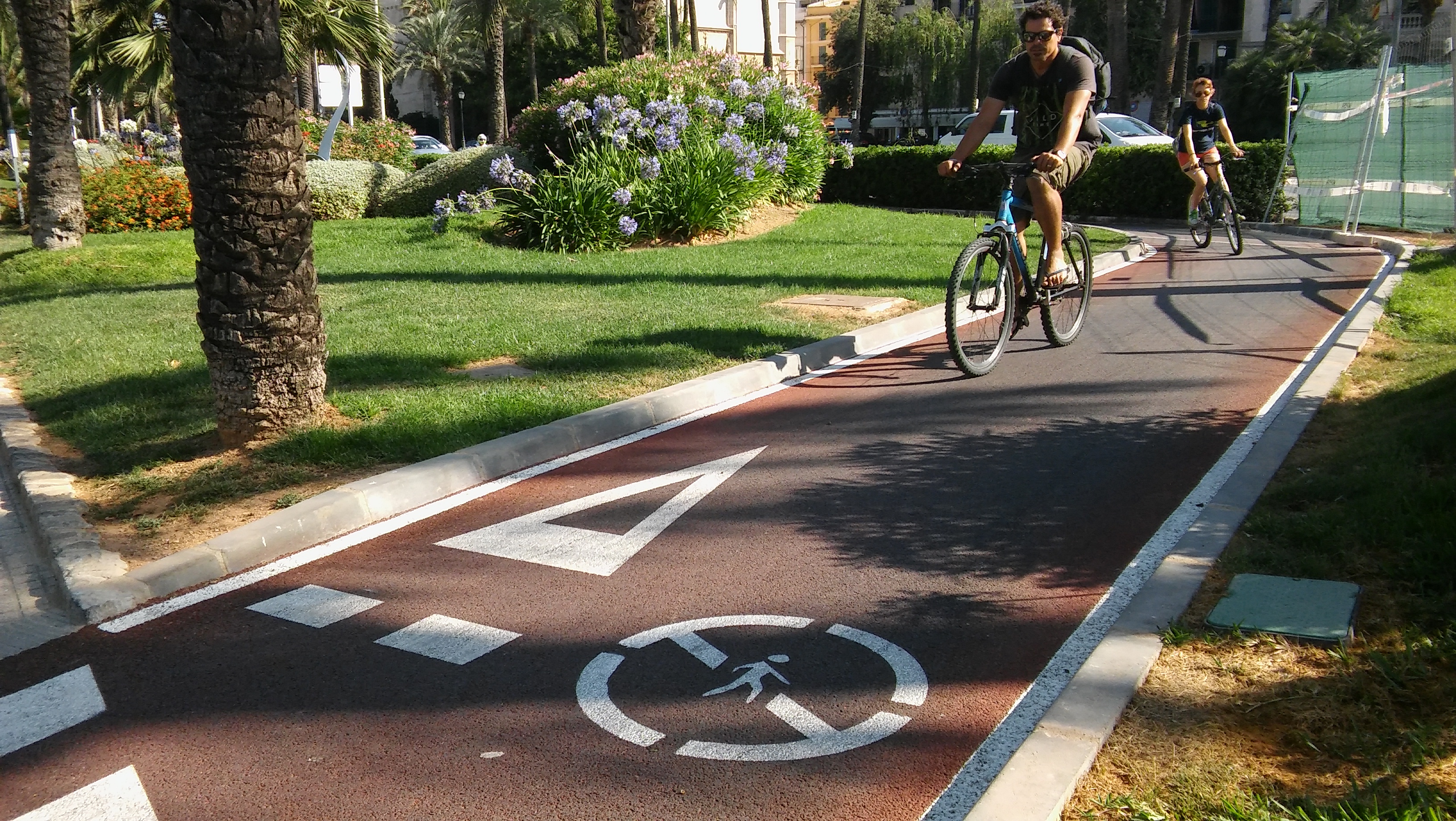 Die APB will den Fahrradweg im Hafen Palma modernisieren