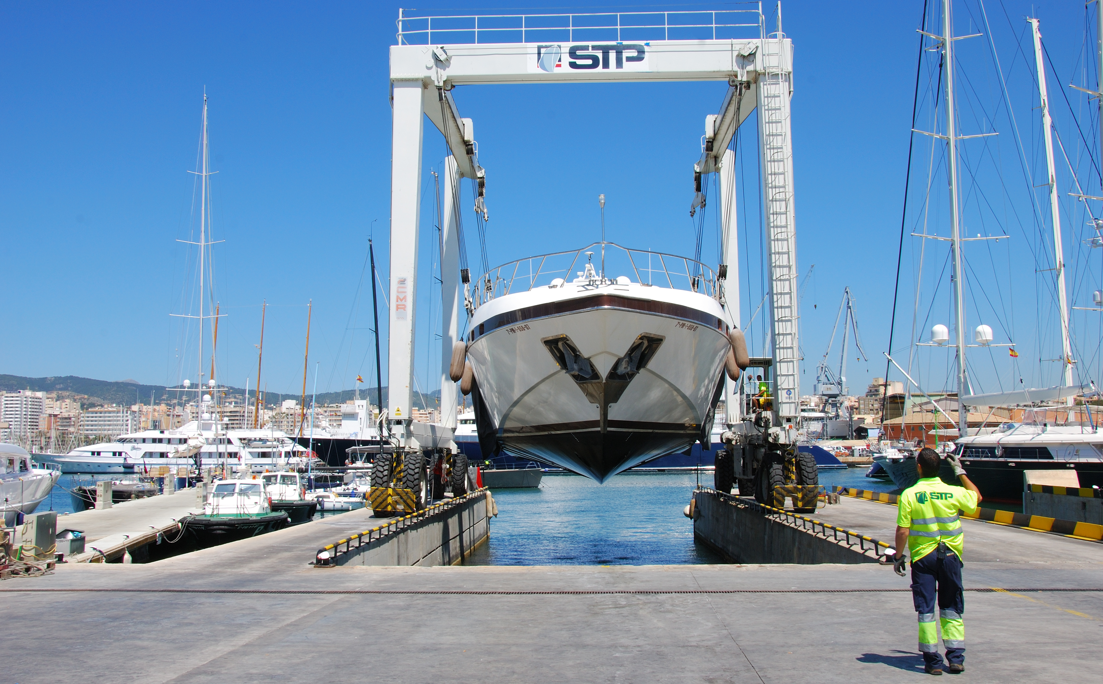 Die APB verlängert dem STP die Frist für die Konzession über die Nutzung der Anlagen zum Aufschleppen und Stapellauf der Schiffe 