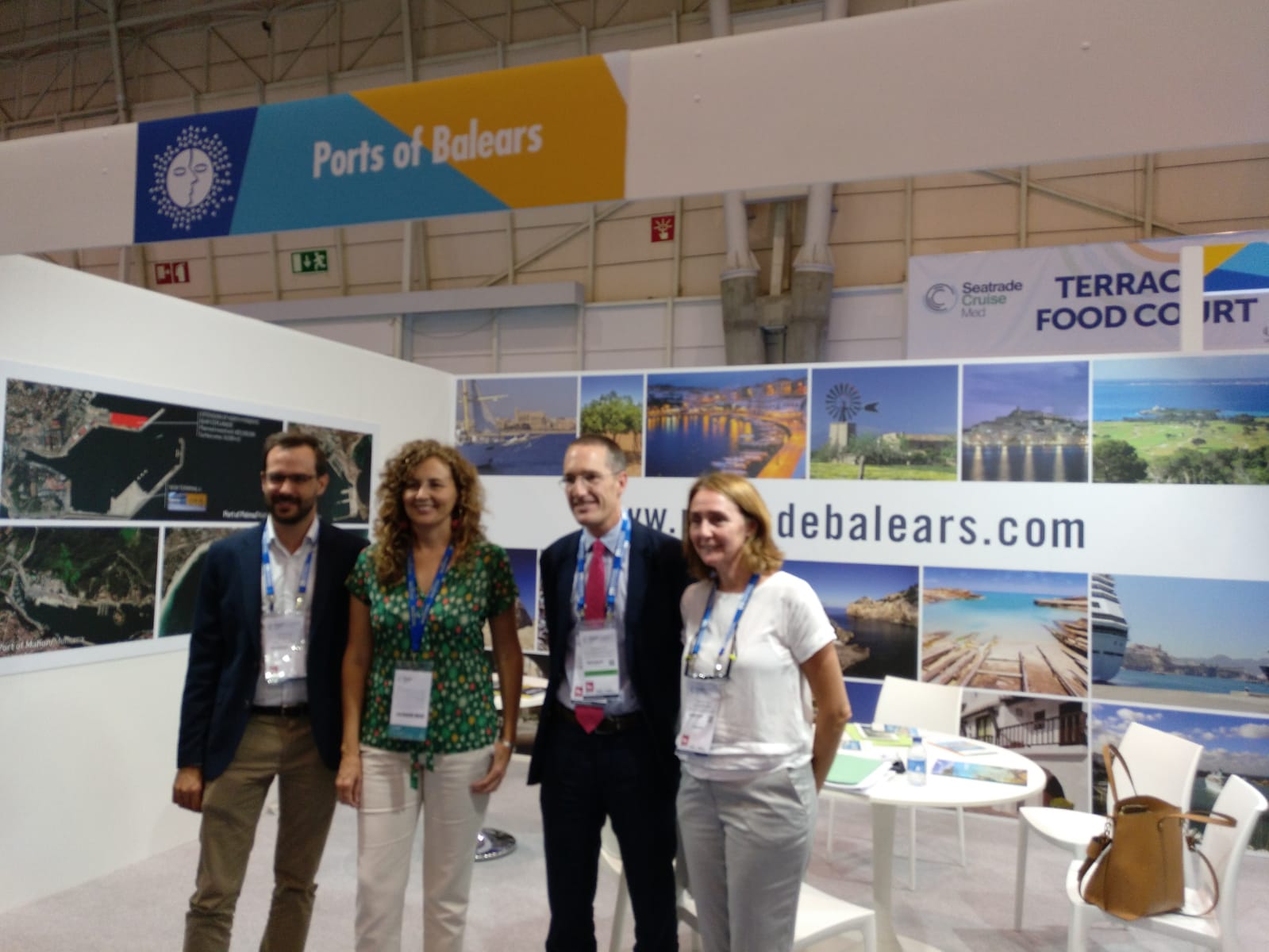 Joan Gual, the President of APB, defends the specialist handling of cruise tourism at the Seatrade Cruise fair in Lisbon