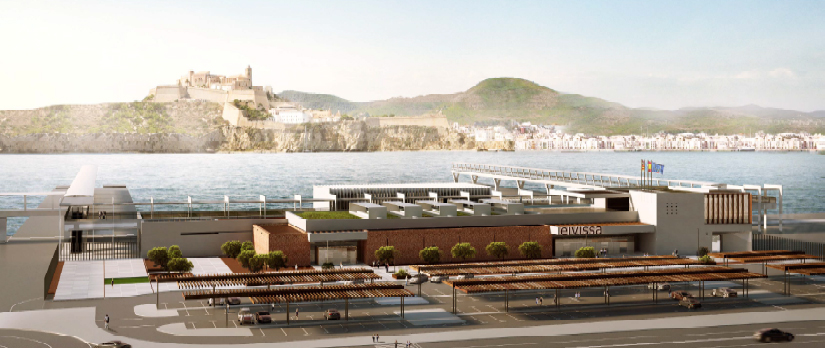 La APB licitará el próximo mes de junio las obras de la Estación Marítima del Botafoc en el puerto de Eivissa