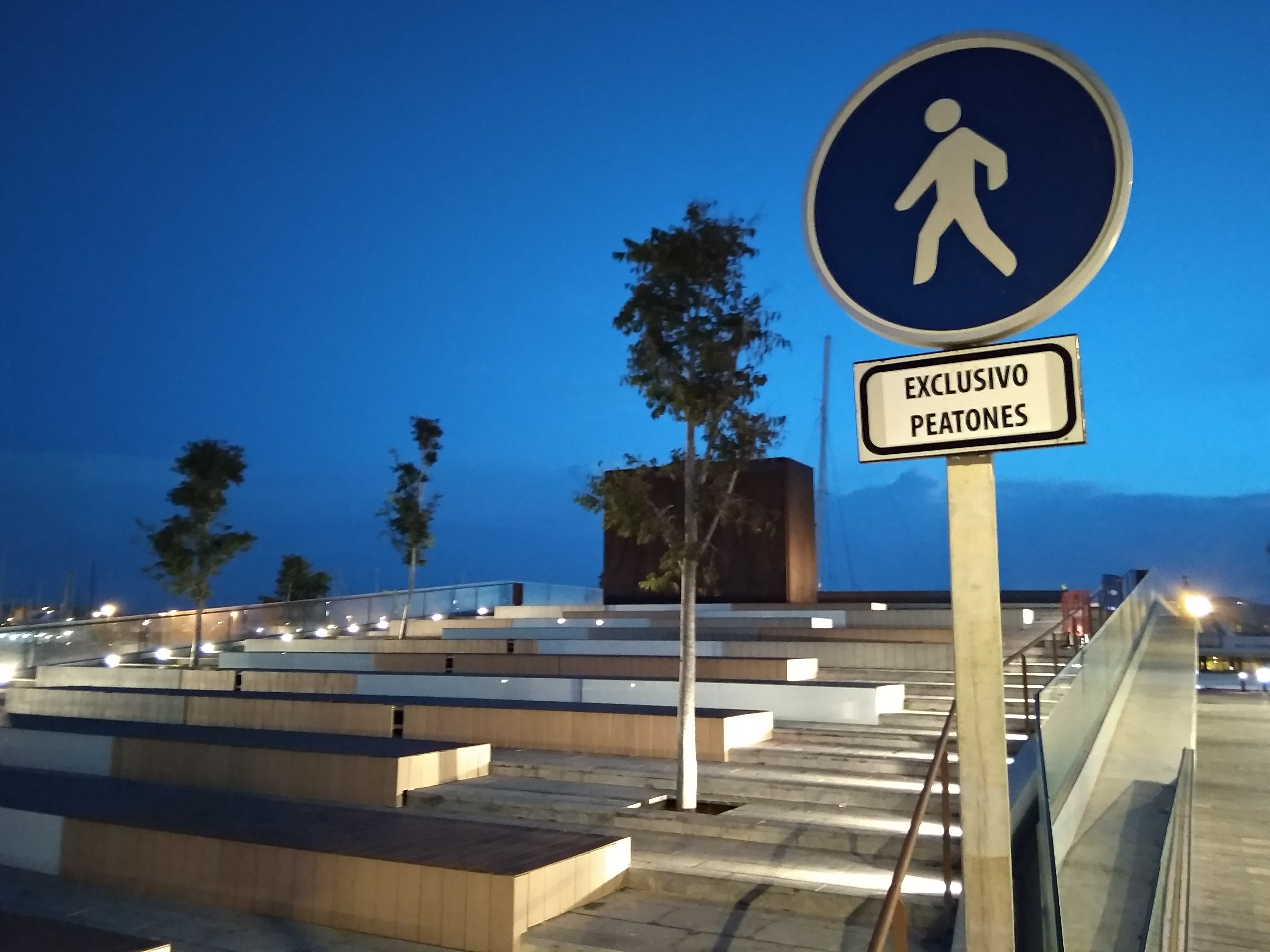 La Plaza des Martell, en el Puerto de Eivissa, para disfrute exclusivo de peatones