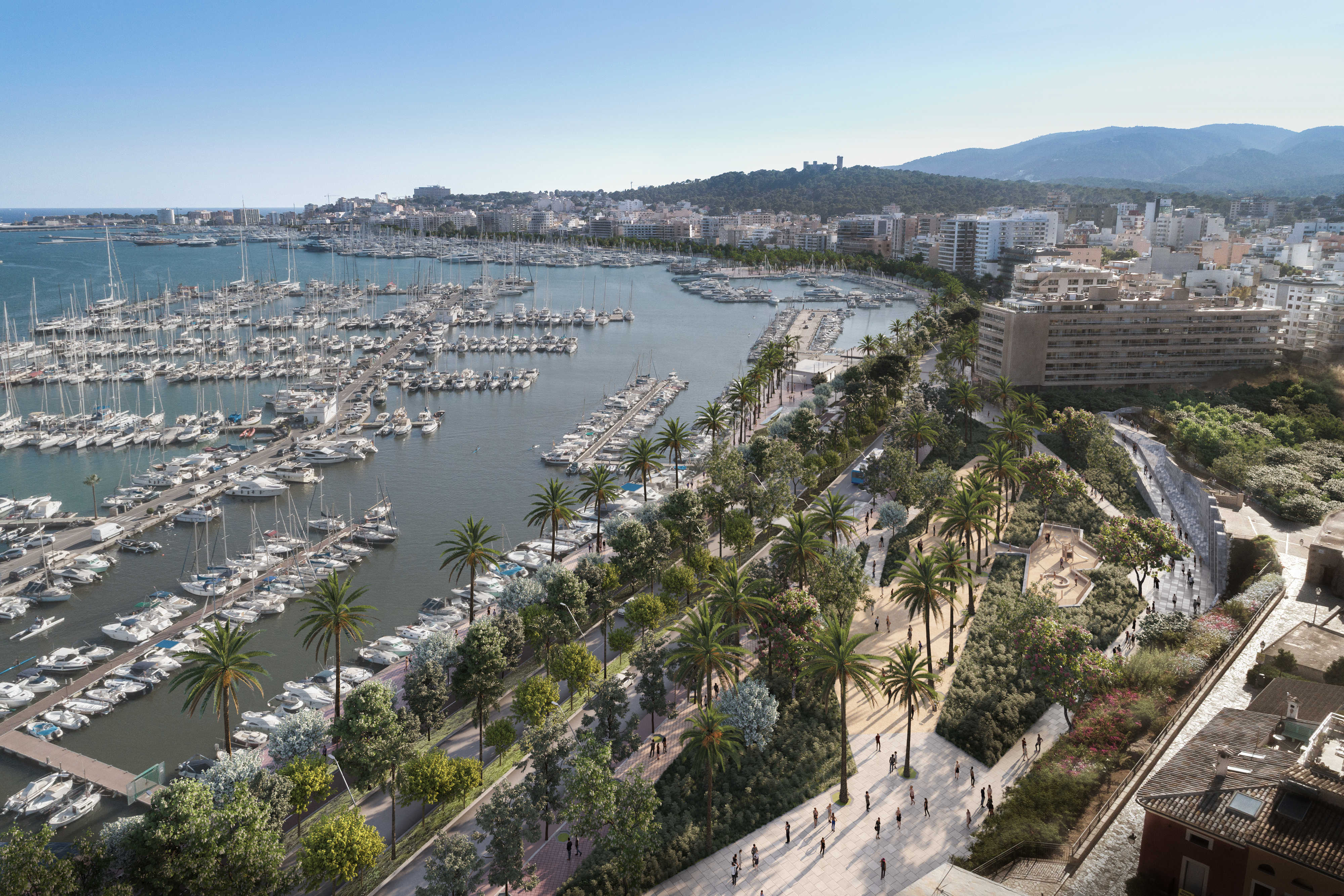 Die Arbeiten an der neuen Strandpromenade von Palma beginnen am 18. November