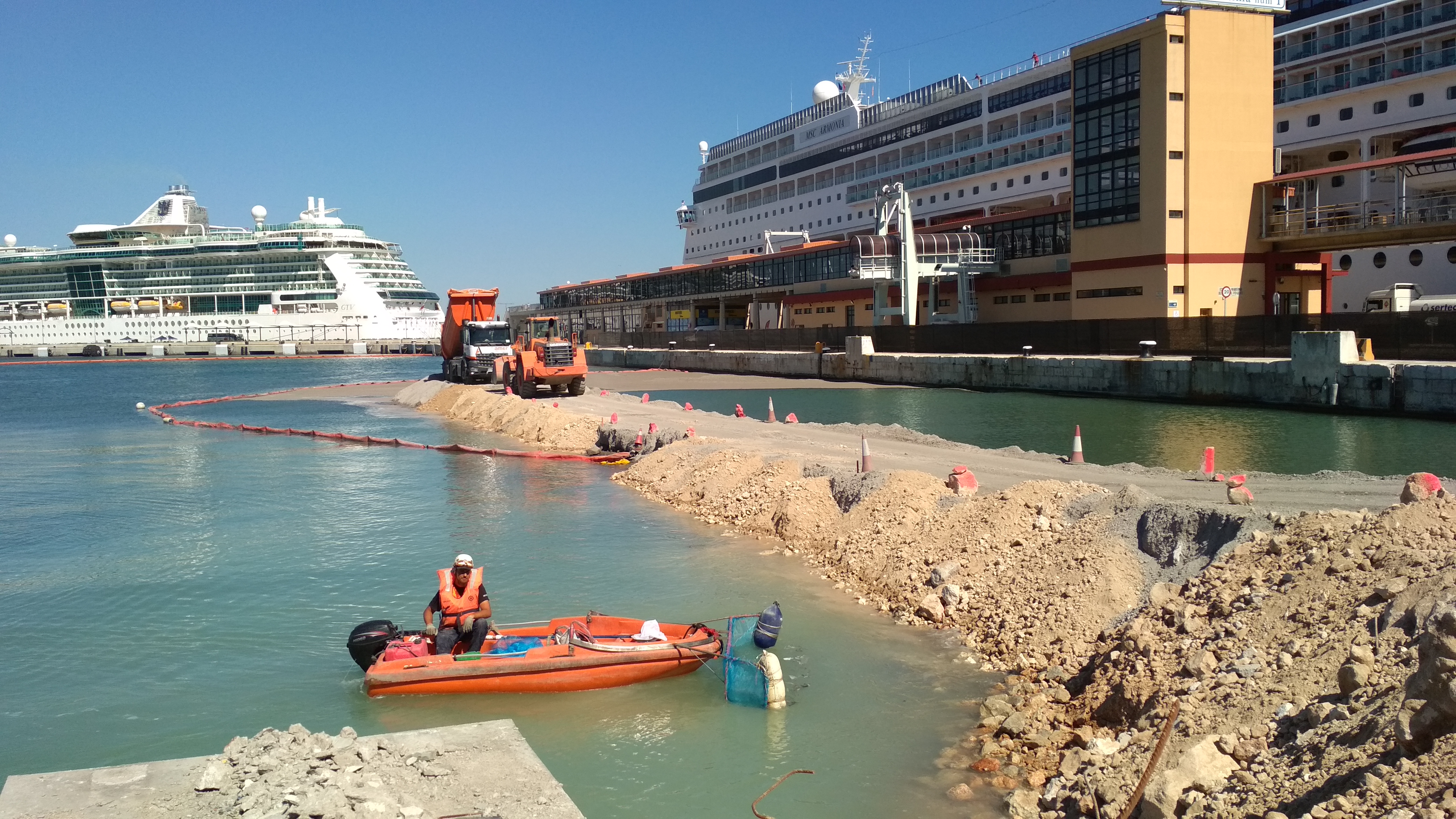 La Fiscalía archiva la denuncia del GOB por las obras de ampliación del Muelle de Poniente en el puerto de Palma