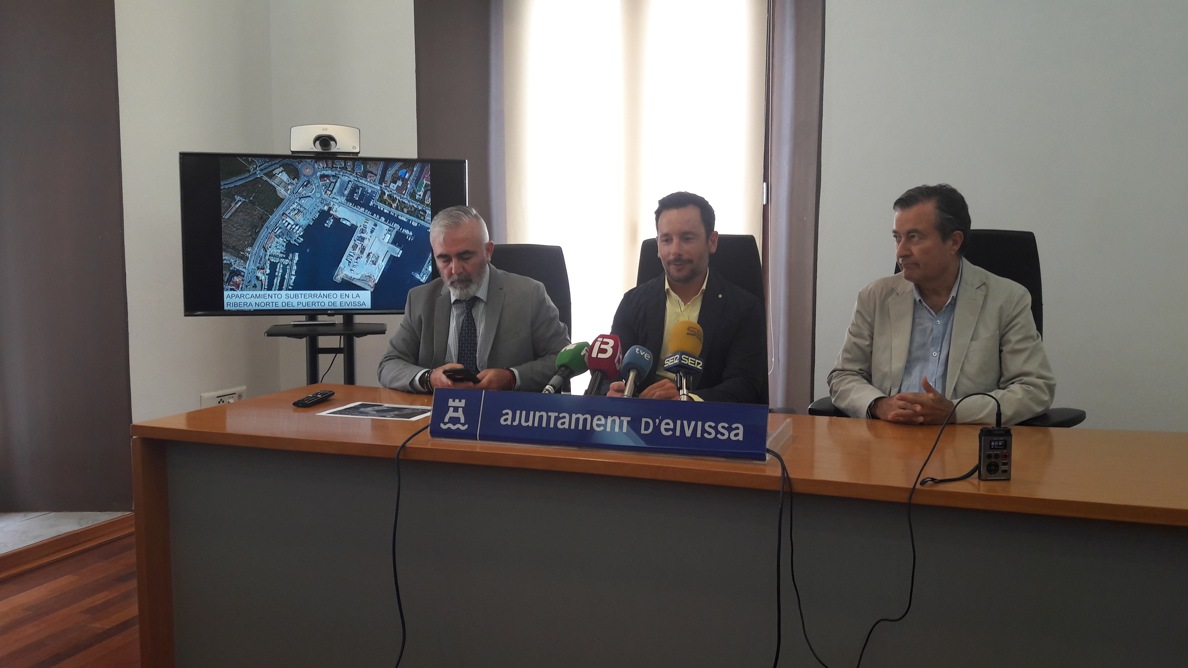 Presentado el proyecto del nuevo aparcamiento subterráneo del puerto de Eivissa