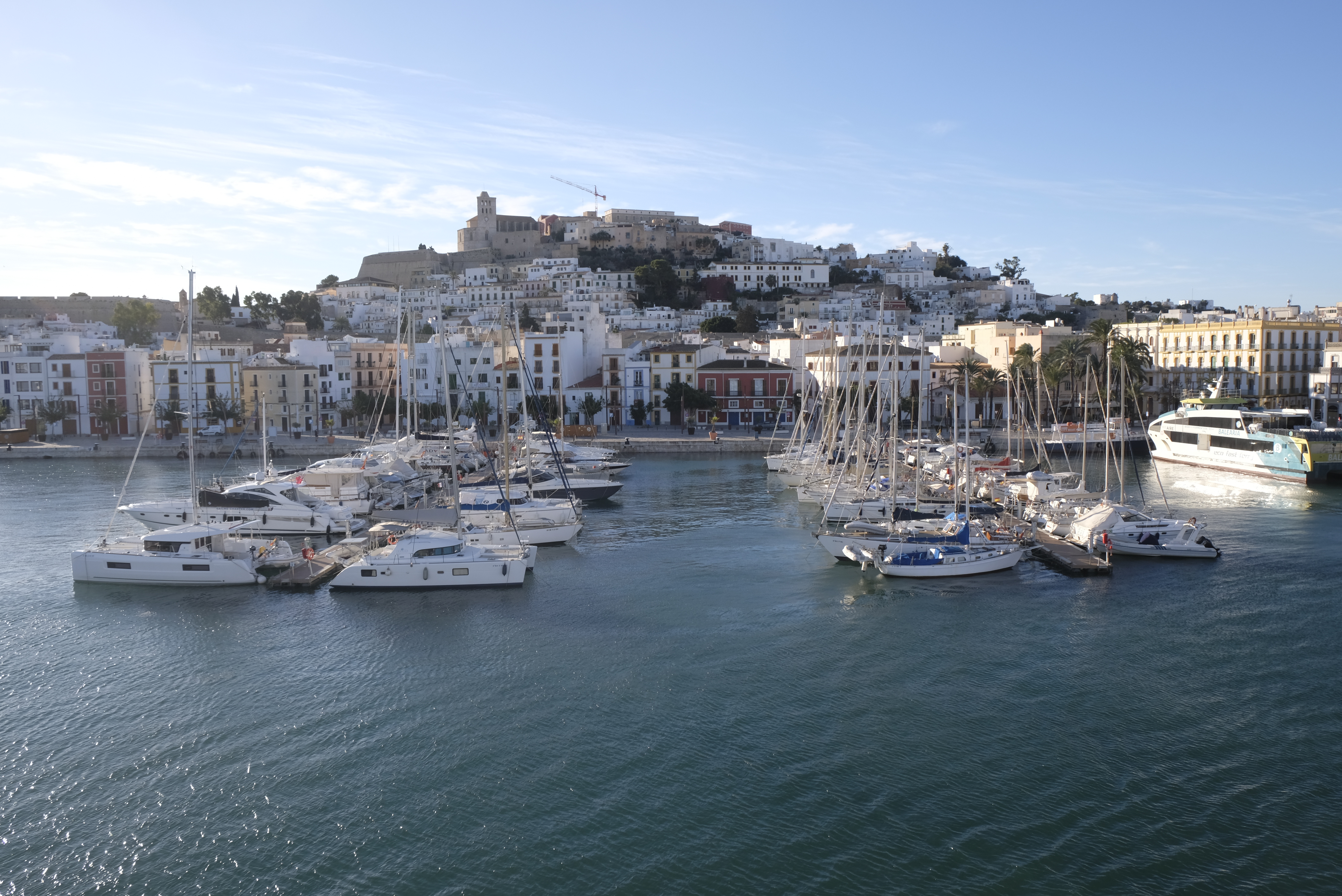 El puerto de Eivissa reduce en un 50% el consumo de agua suministrada