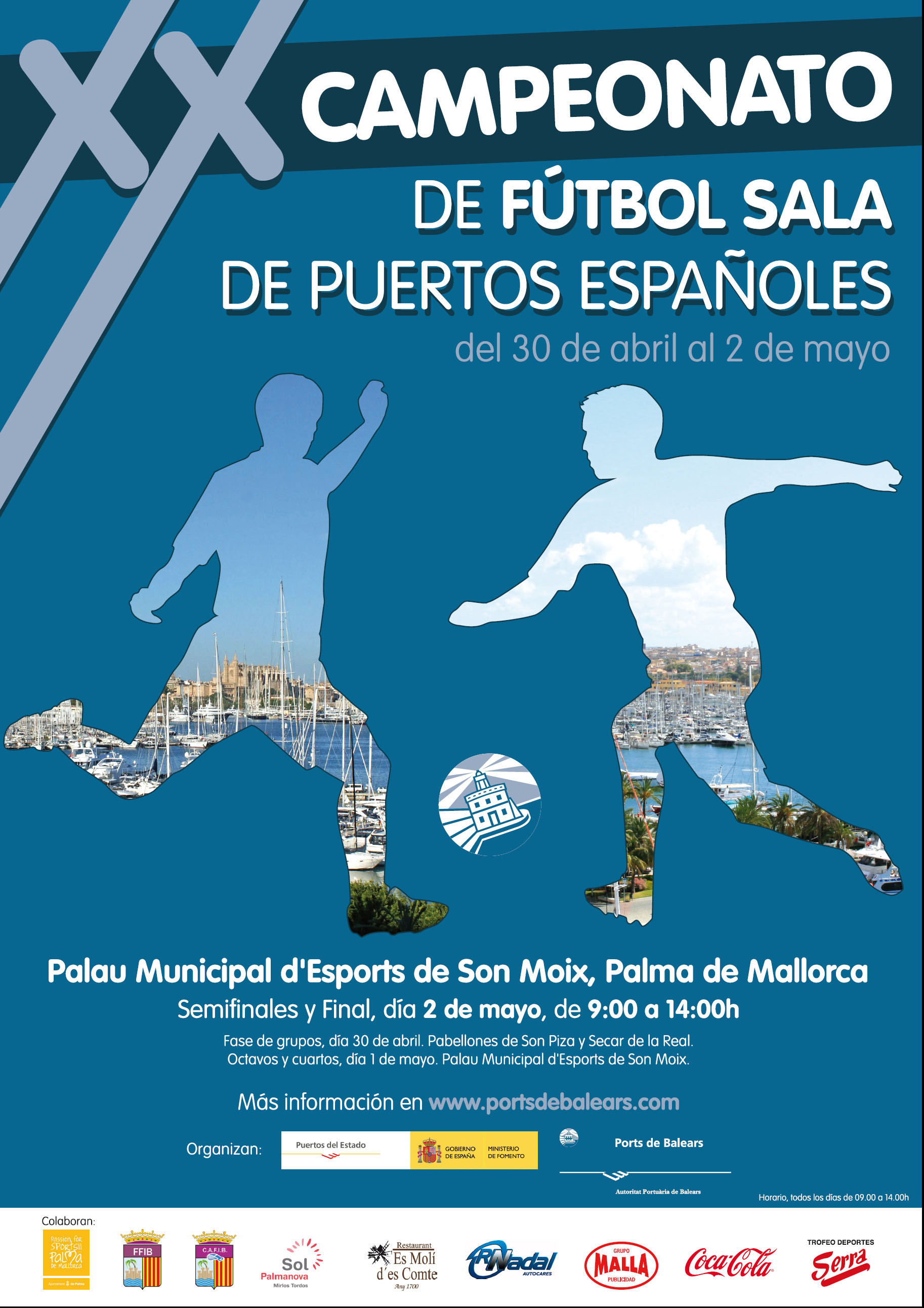 La APB organiza el XX Campeonato de Fútbol Sala de Puertos Españoles