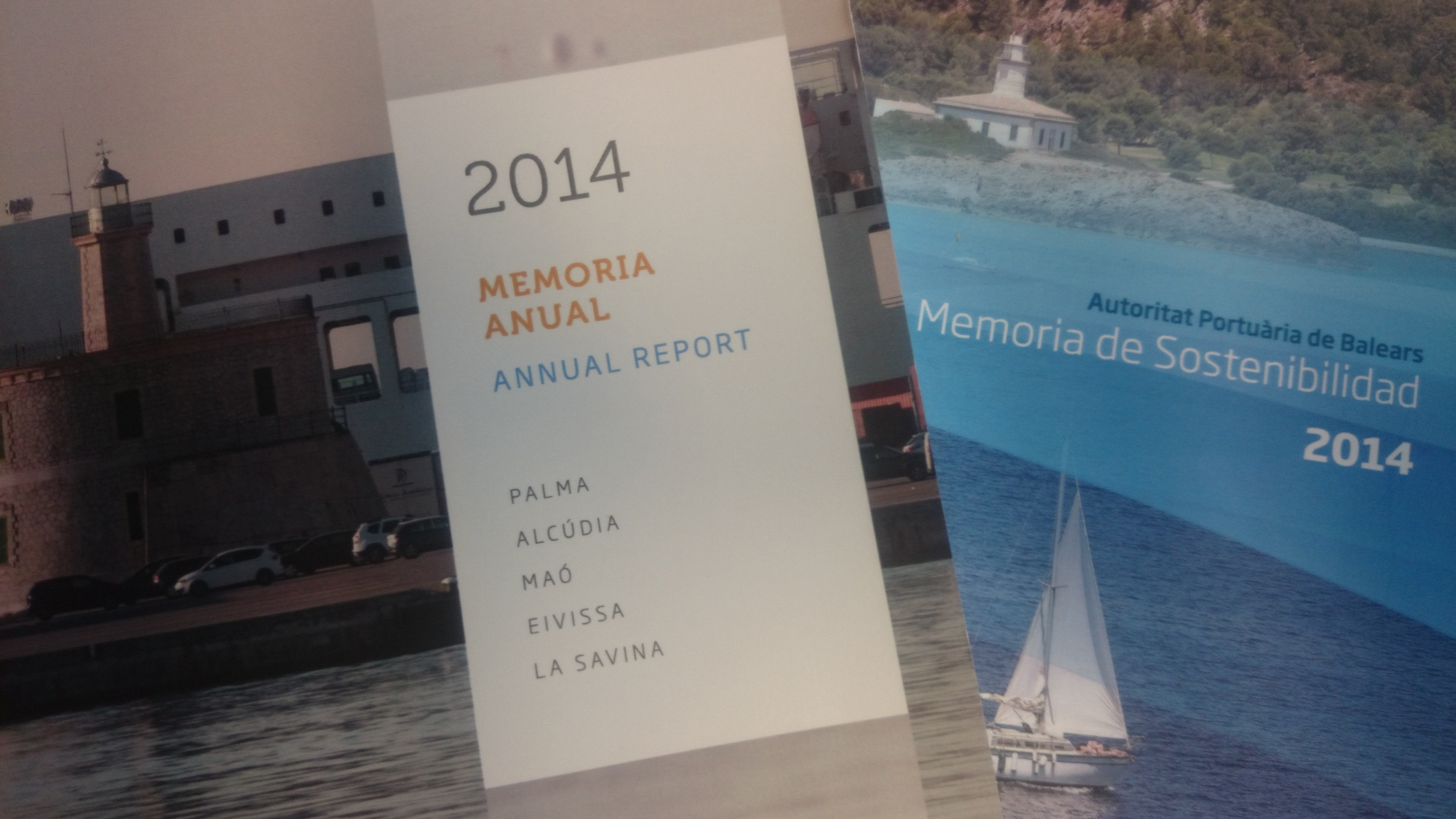 Les memòries anuals de Ports de Balears, accessibles a la web