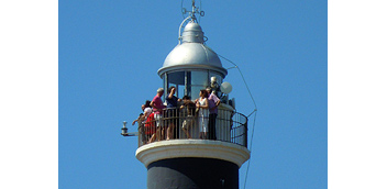 Buena acogida de la jornada de puertas abiertas en el faro de Portocolom organizada por la APB a través de Facebook