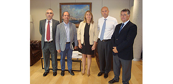 Pons and Reynés meet in Palma to analyse the latest developments at the Port of Maó, with special emphasis on the dredging project 