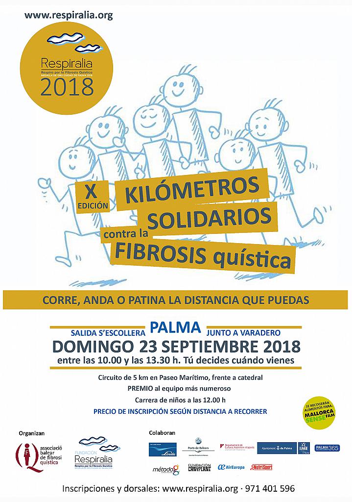 X Kilómetros solidarios contra la fibrosis quística