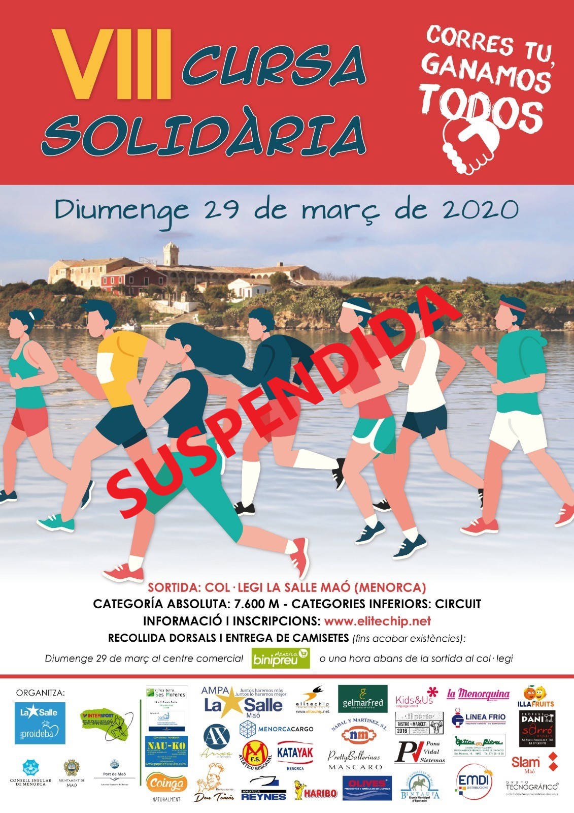 VIII CURSA SOLIDARIA LA SALLE - PROIDEBA 2020