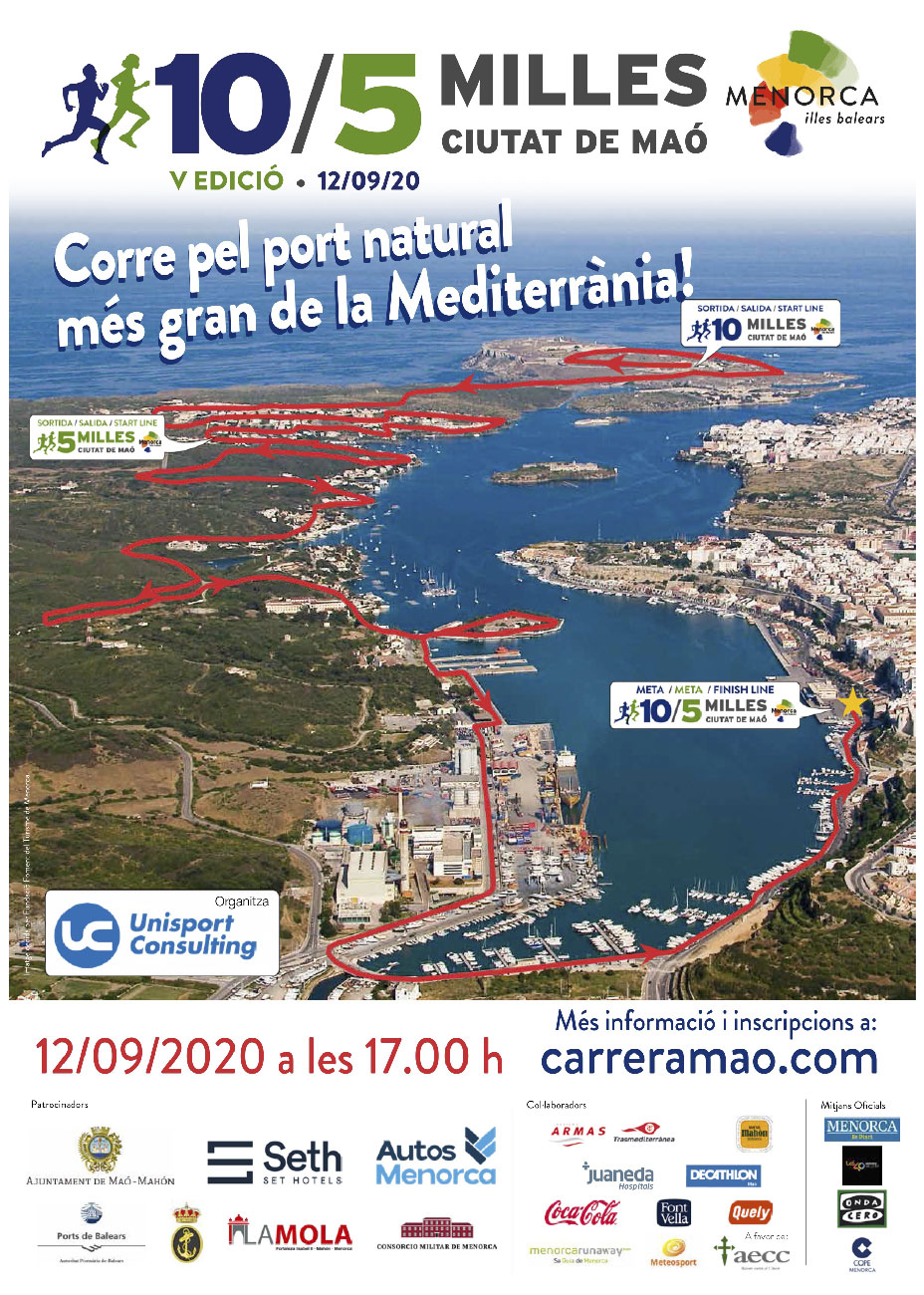 10/5 Millas Ciudad de Mahón