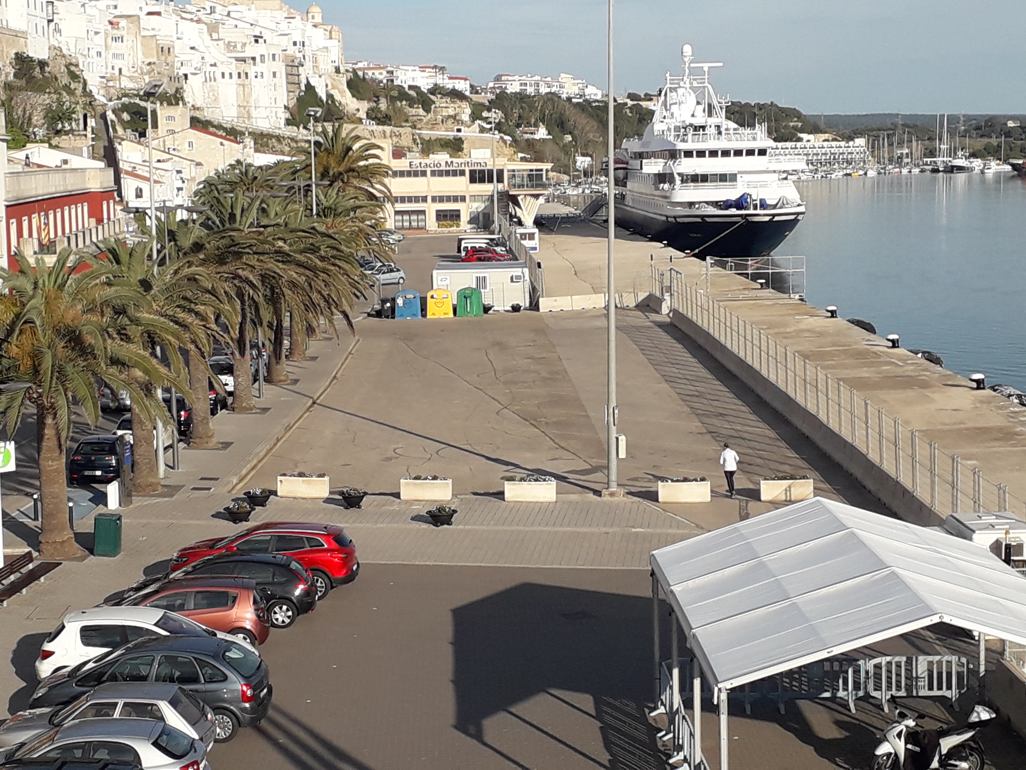 THE APB WILL BEGIN IMPROVEMENT WORKS IN SEPTEMBER ON THE CRUISE SHIP DOCK AT THE PORT OF MAHON