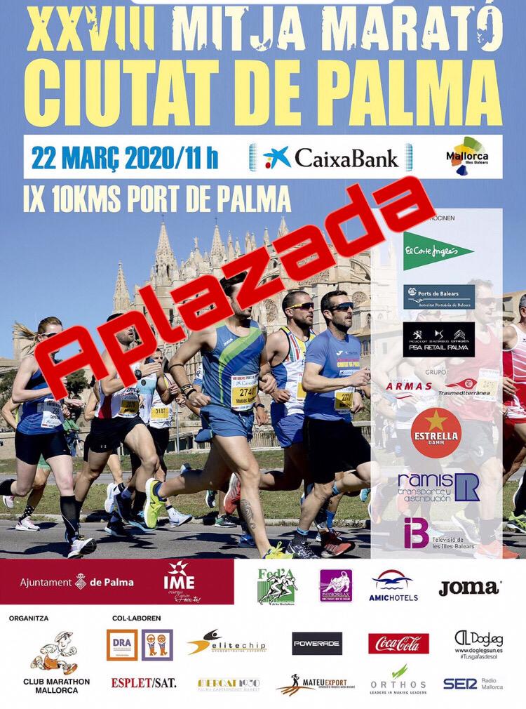 XXV Carrera Popular el Corte Inglés, XXVIII Media Maratón Ciutat de Palma y IX 10 Km Port de Palma