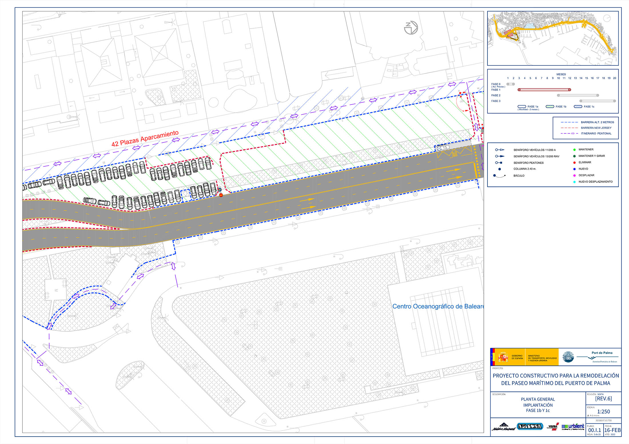 The APB has responded to the different requests made by the stakeholders of the Palma seafront remodelling works 