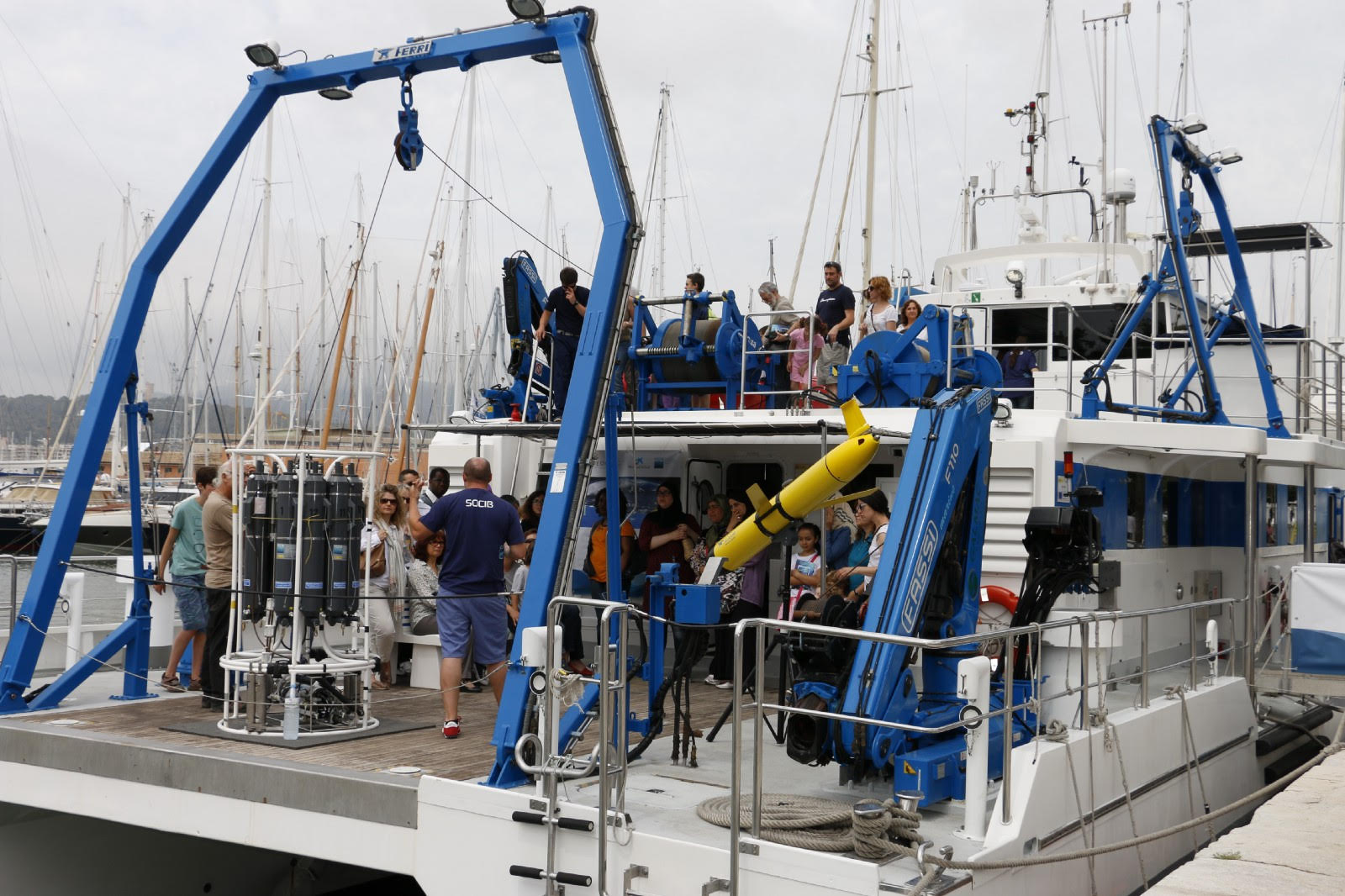 Visita al buque oceanográfico del SOCIB en la Nit de la Investigació!