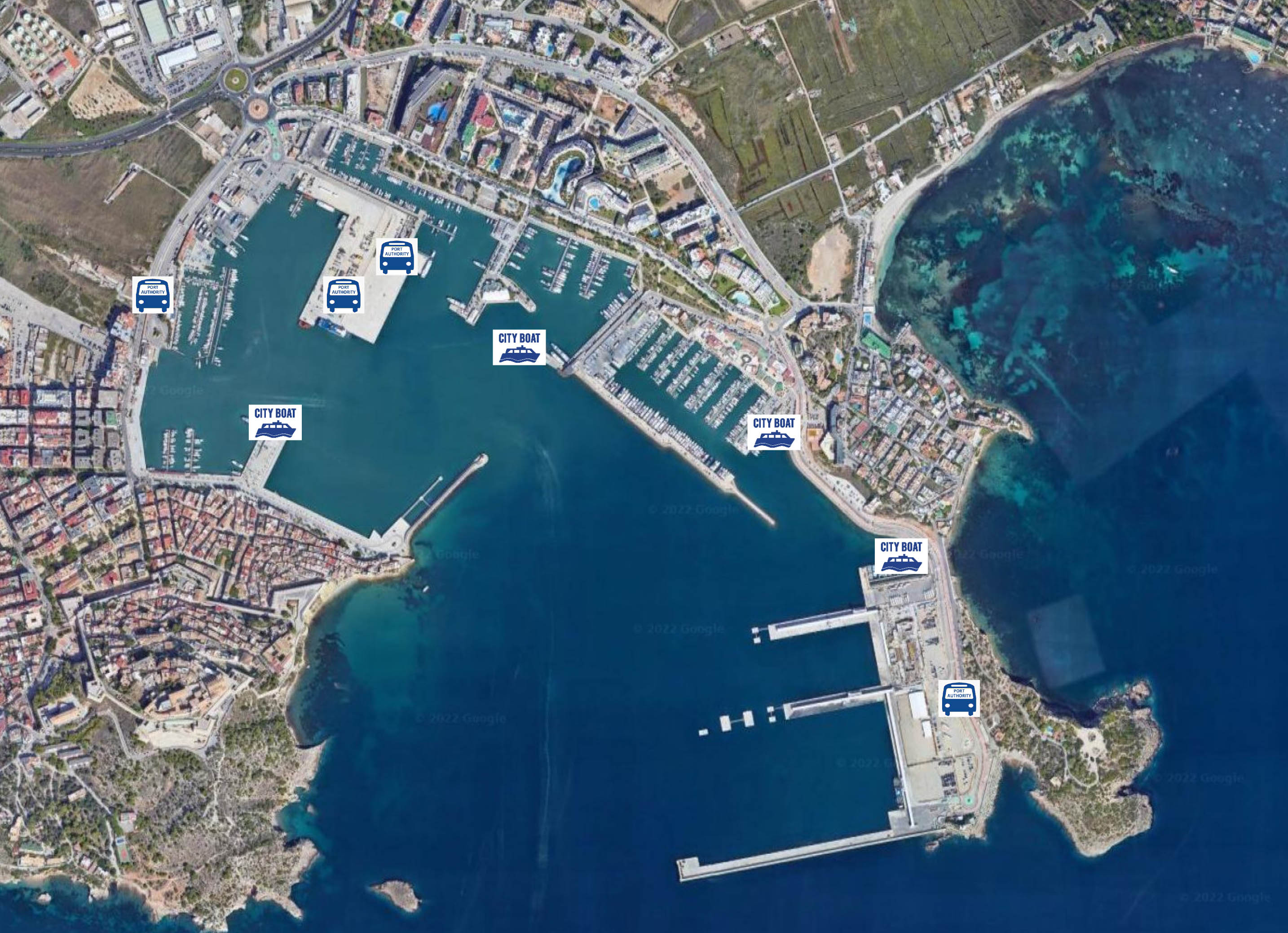 The APB resumes the Port Bus service in the port of Eivissa and improves intra-port connections