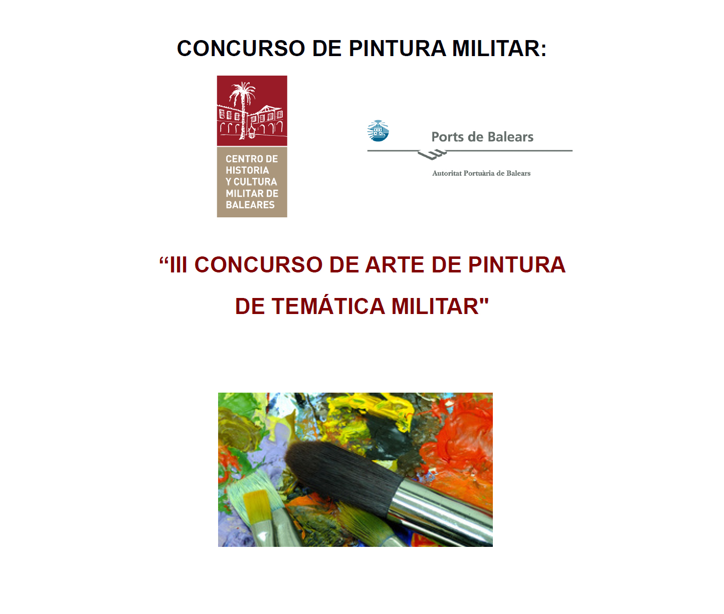 III Concurso de Arte de Pintura de Temática Militar