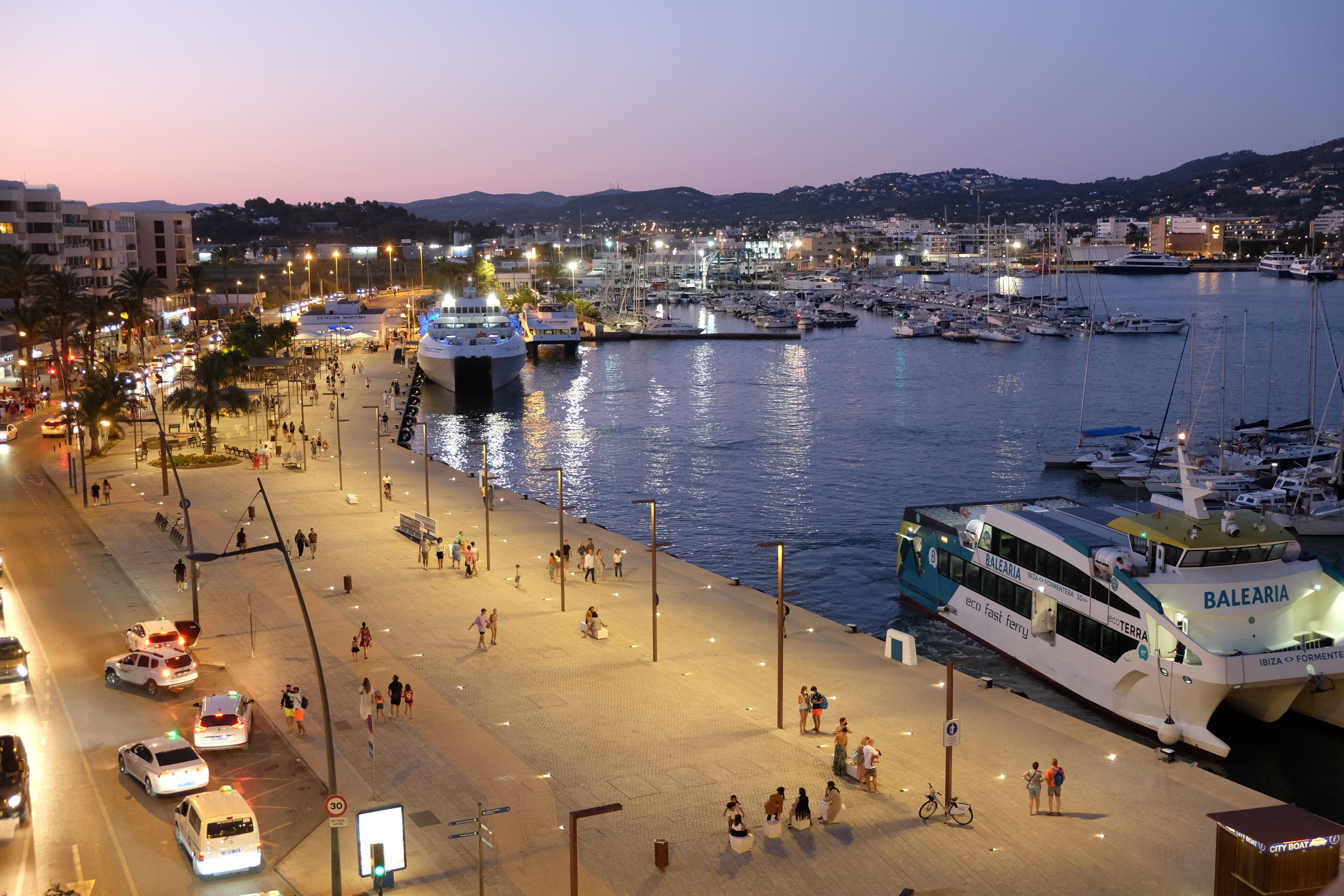 The new call schedule for the Eivissa - la Savina line comes into force