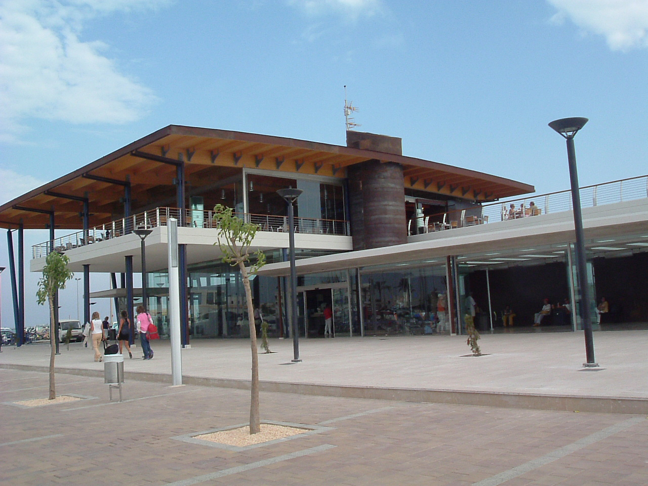 Mejoras en el interior de la Estación Marítima de la Savina