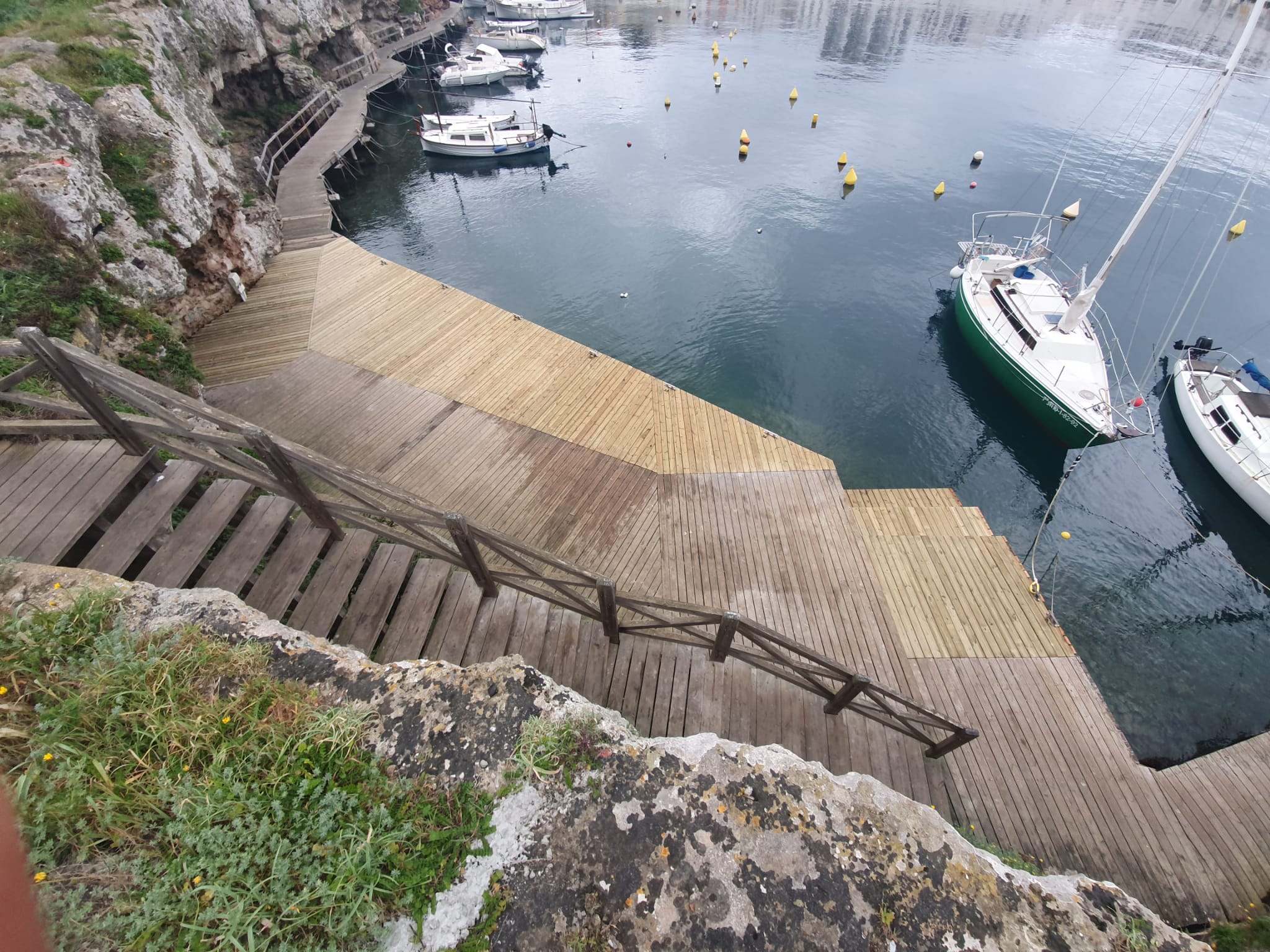 Una nueva vida para el paseo de Cales Fonts en el puerto de Maó