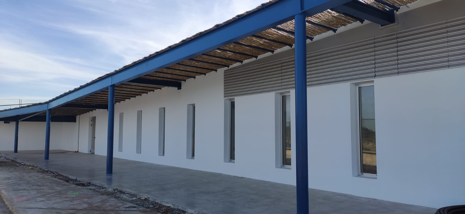 The port of Savina has a new building for the fisherman’s association of Formentera