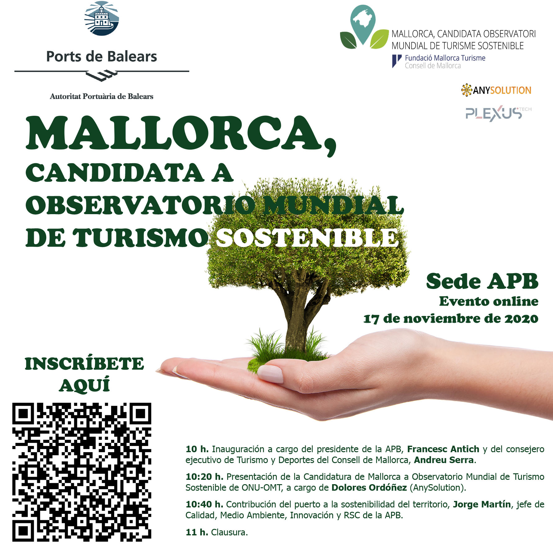 Evento Candidatura Mallorca a Observatorio de Turismo Sostenible
