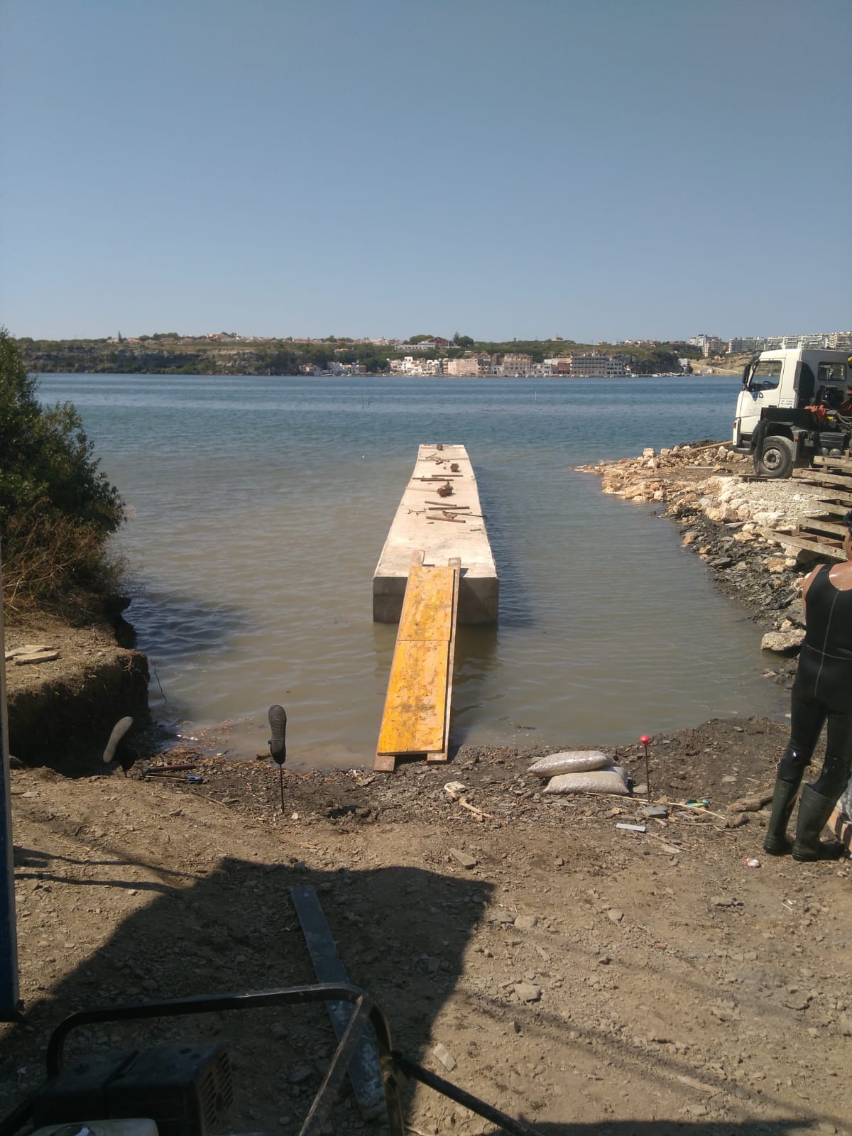 LA APB RECONSTRUYE LOS MUELLES DE CALA SANT ANTONI Y CALA FIGUERASSA EN EL PUERTO DE MAÓ