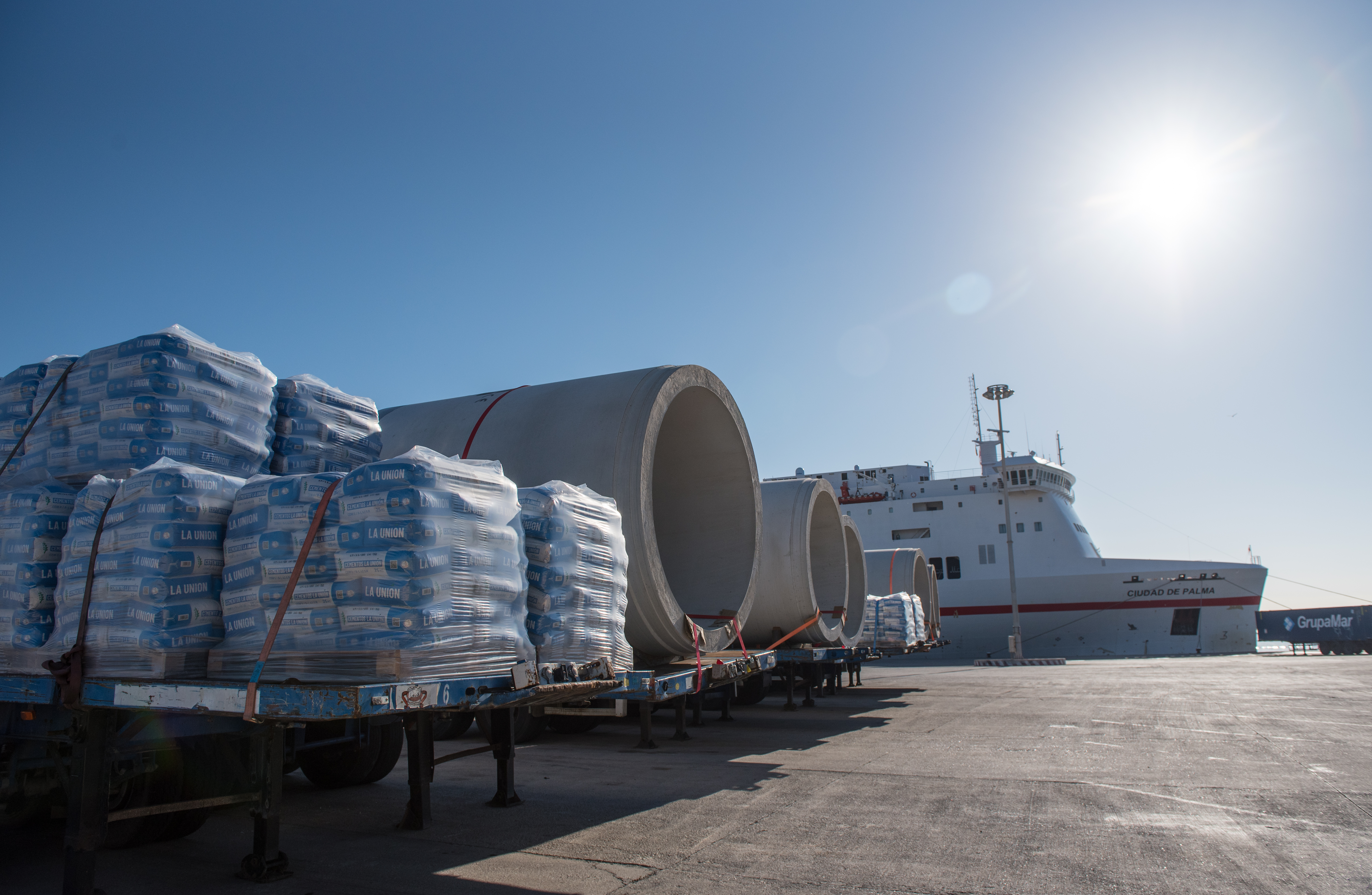 Els ports d'interès general de les Balears varen moure en 2020 més de 12 milions de tones de mercaderies, un 24% menys que el 2019