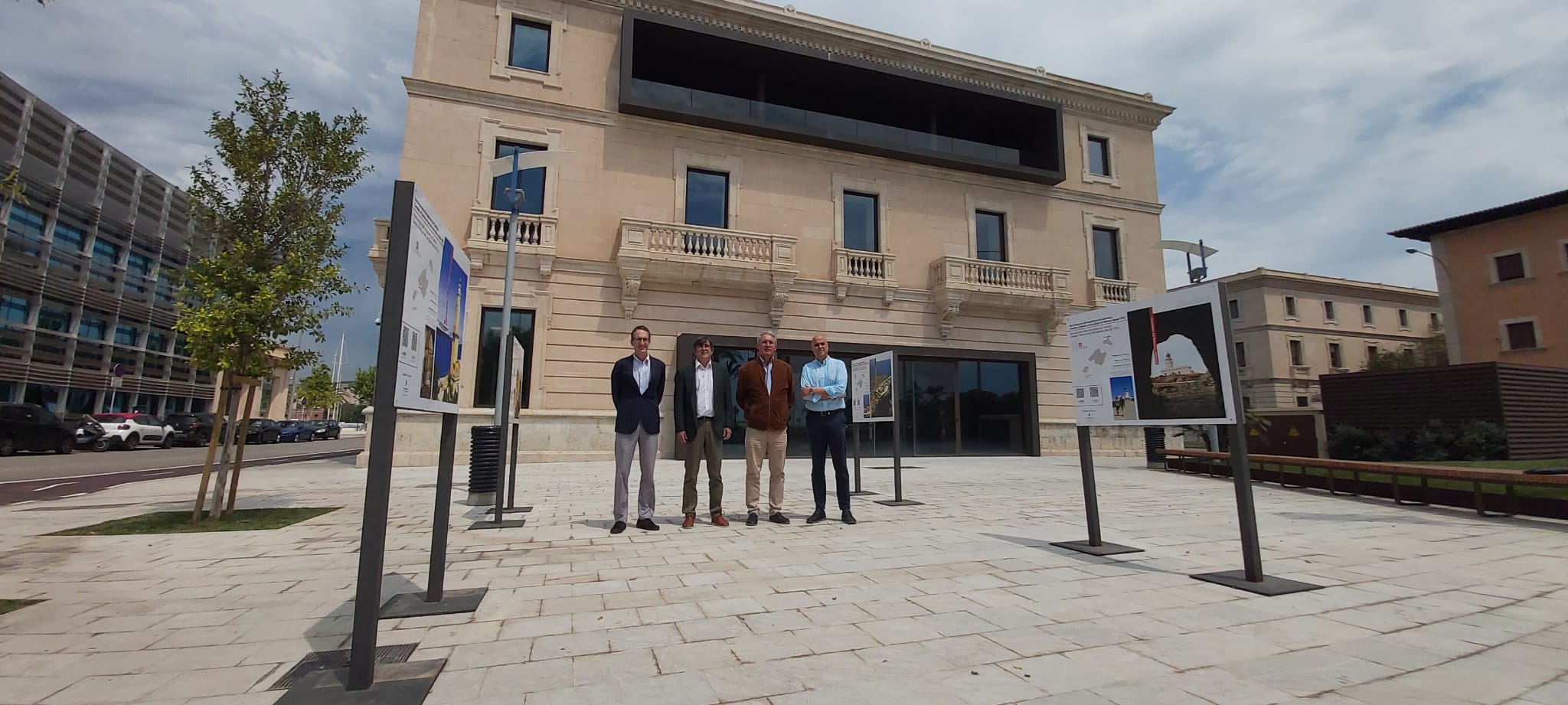 Inauguration of an exhibition on half a century of lighthouse work in the Balearic Islands