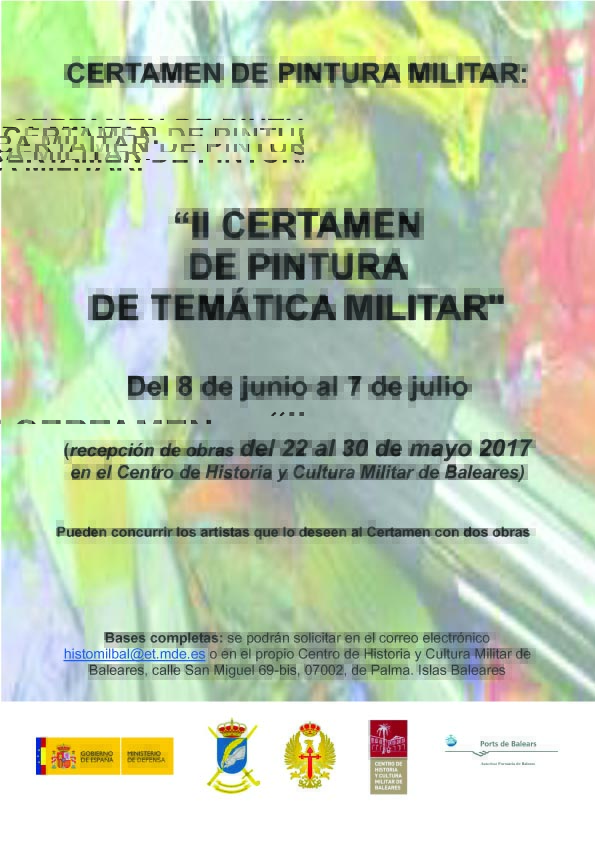 "II CERTAMEN DE PINTURA DE TEMÁTICA MILITAR"