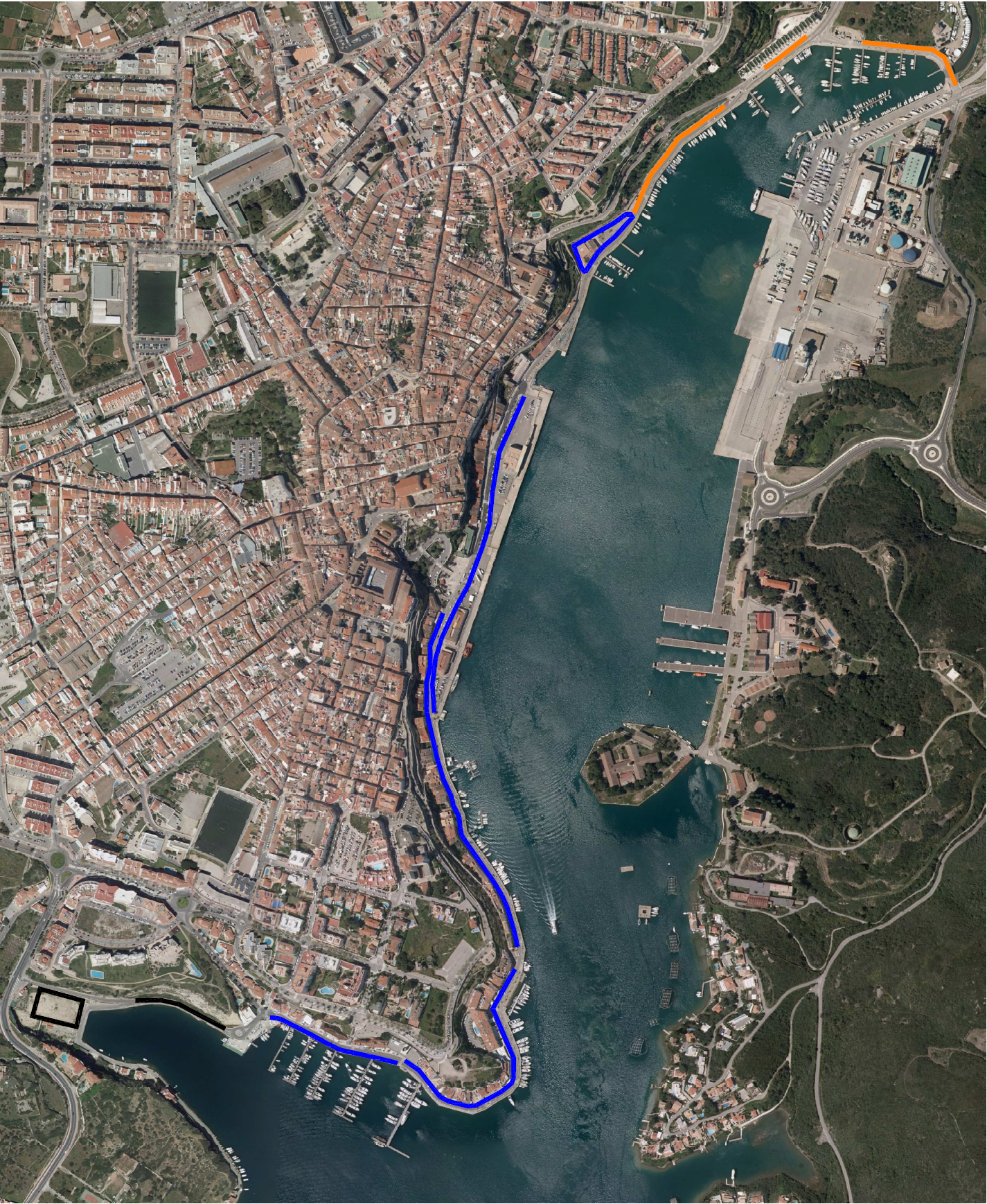 Ya está en marcha el sistema de estacionamiento tarifado del puerto de Maó