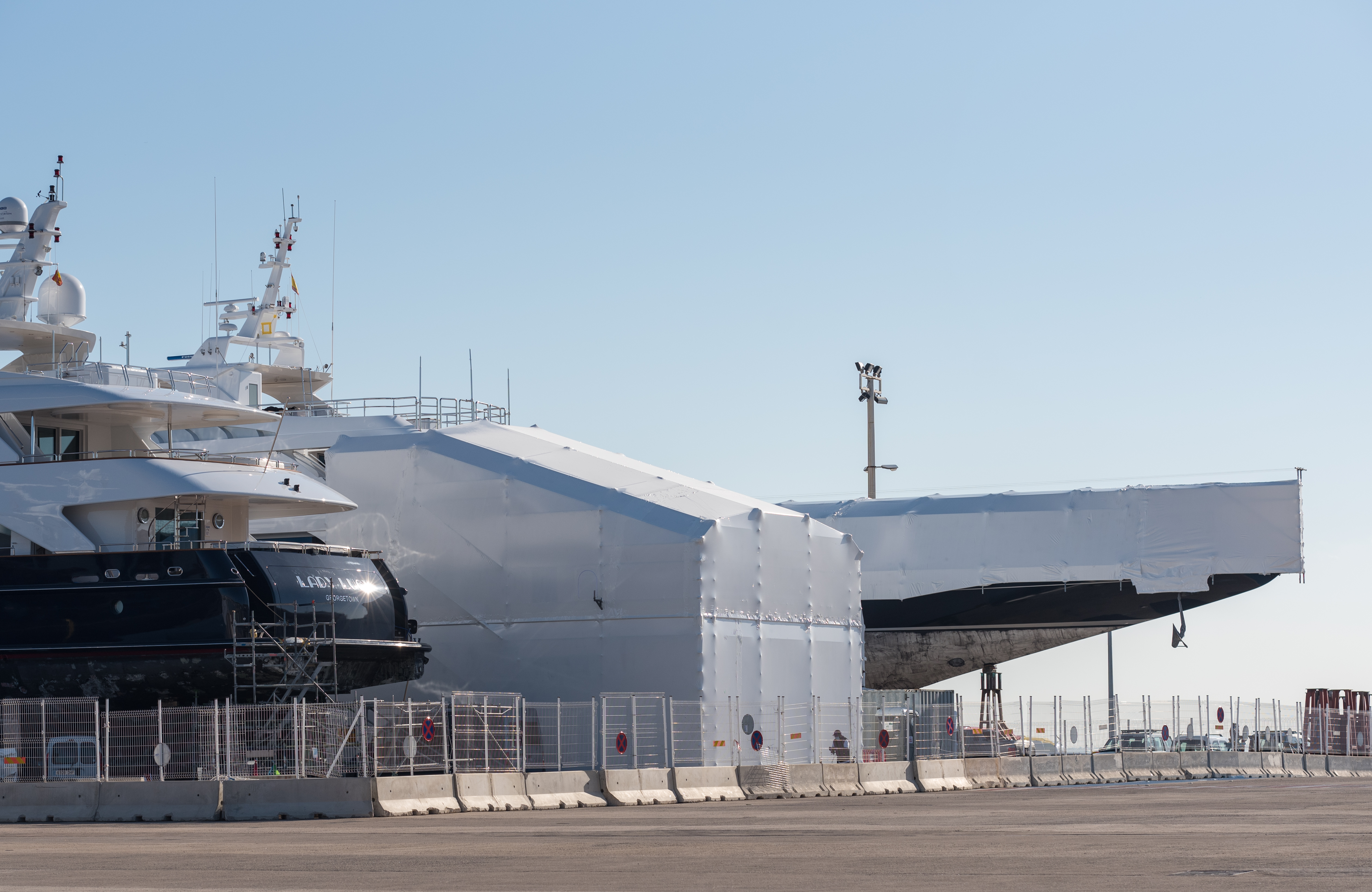 Die APB vergrößert die Fläche für die Reparatur und Wartung von Schiffen im Hafen von Palma um mehr als 56.000 Quadratmeter