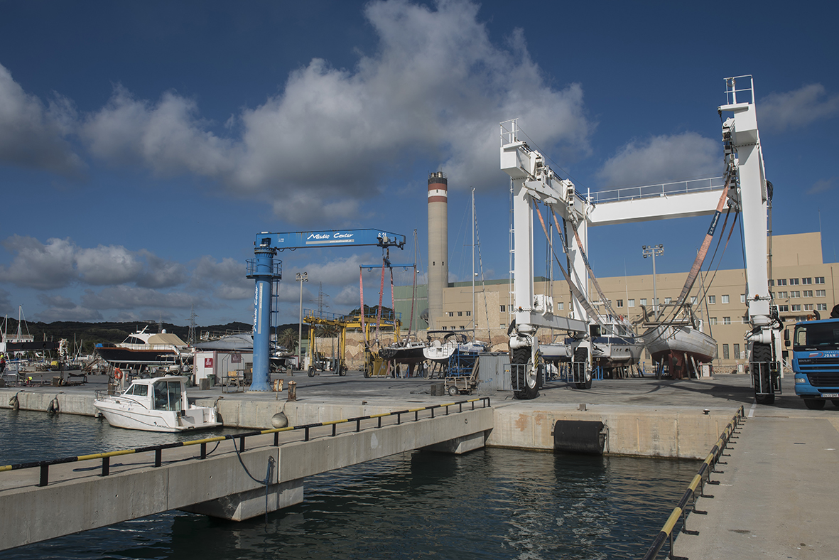 Med Sea Yacht Services gestionarà el varador del Cós Nou del port de Maó