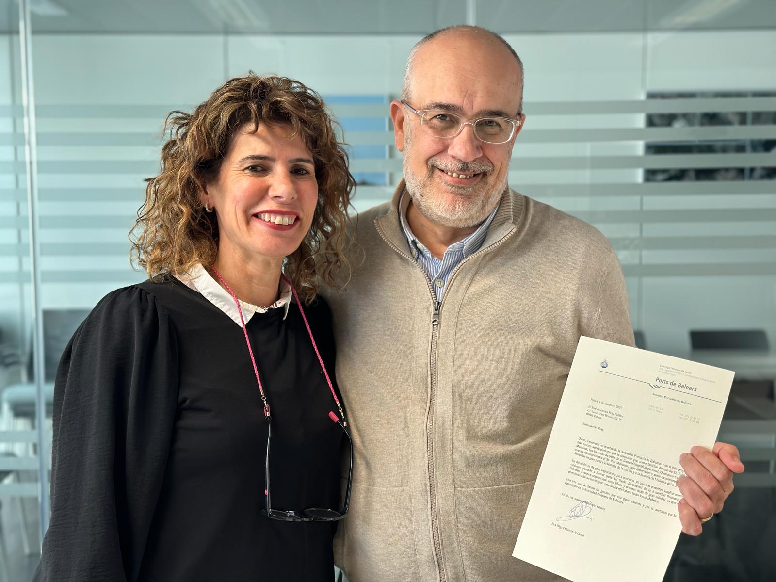 L’APB rep en donació material bibliogràfic de l’historiador Juan Pou Muntaner