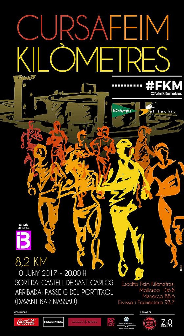 CURSA FEIM KMS IB3 - 10 KMS BADIA DE PALMA 2017
