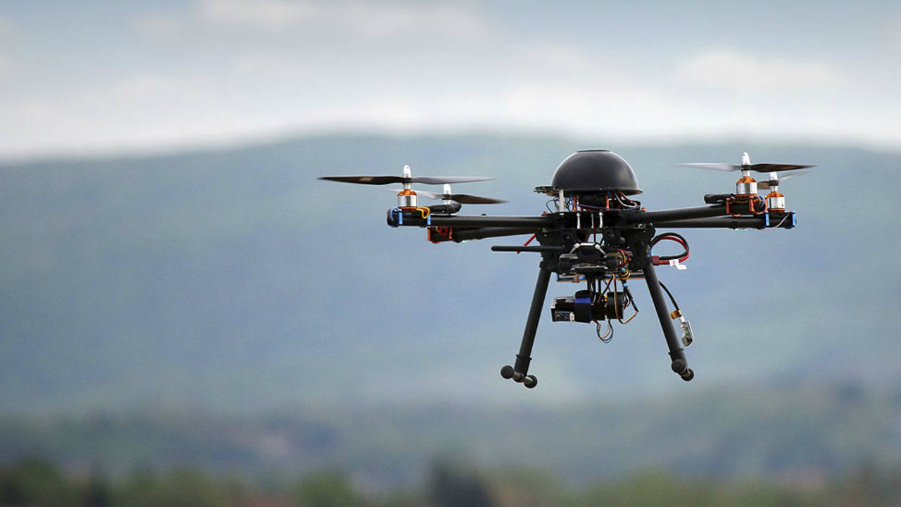 Inspección de tanques por dron