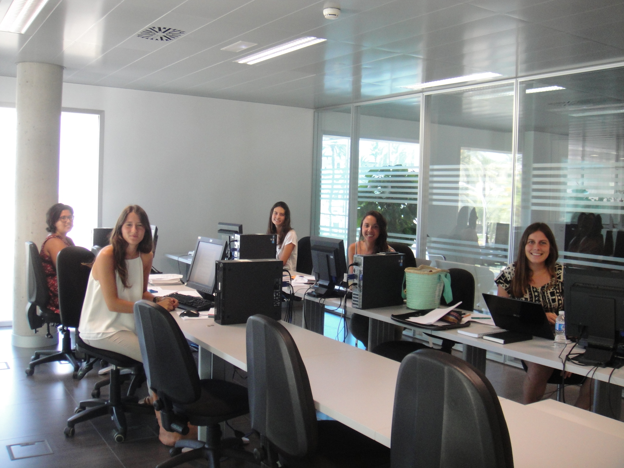 Estudiants en pràctiques a l’Autoritat Portuària de Balears