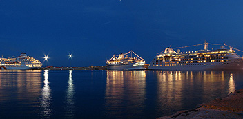 10.000 cruise passengers in the Port of Palma in one day