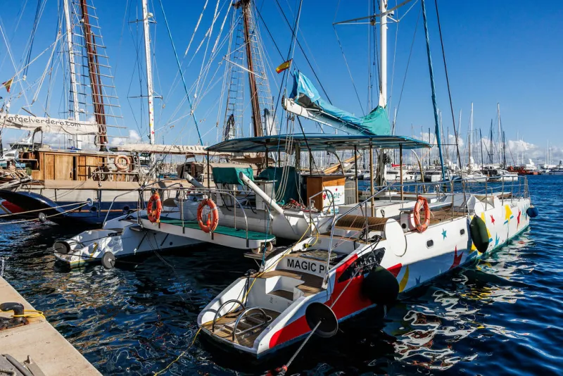 Moll de Golondrines, port de Palma