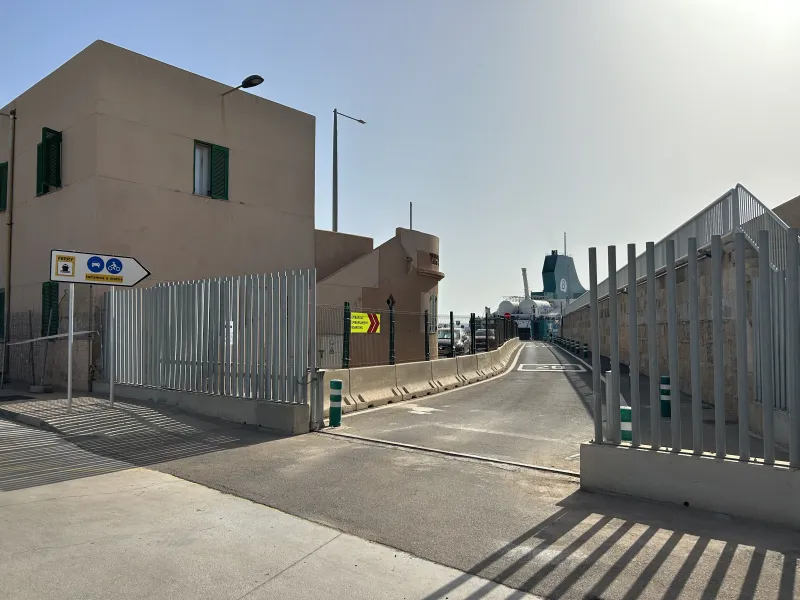 New slip lanes to the West dock
