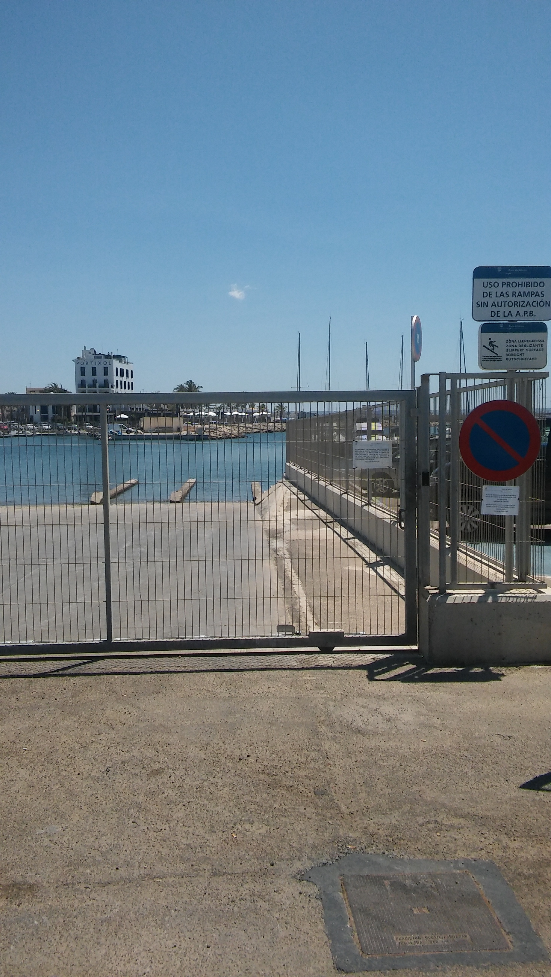 Die APB modernisiert das Zugangssystem zu den Slipanlagen am Hafen von Palma